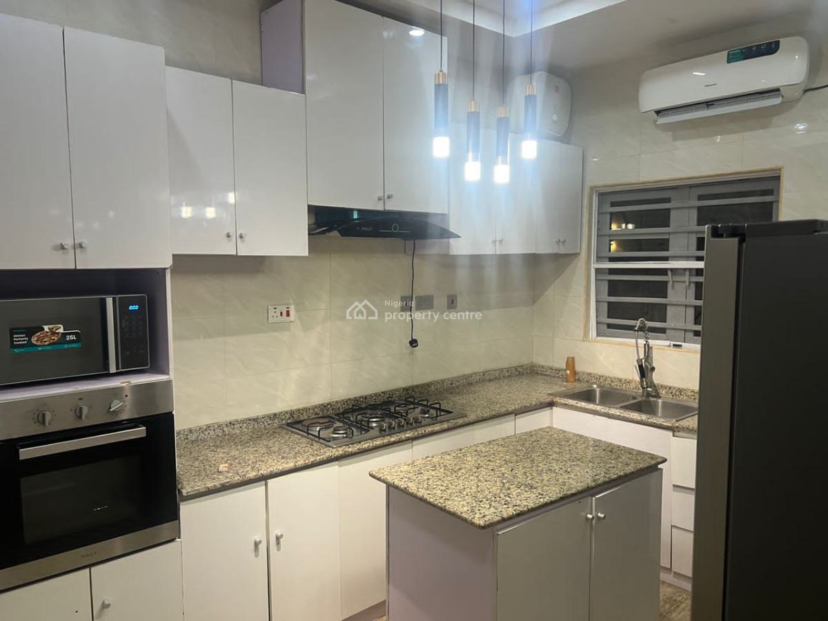 Fully Furnished 3 Bedrooms + Wash Room + Game Room, Off Spg Road, Ologolo, Lekki, Lagos, Semi-detached Duplex for Rent