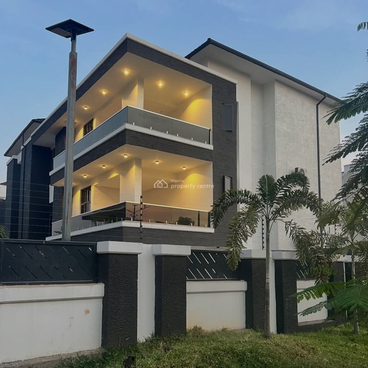 Luxury 6 Bedroom Detached Villa, Kado, Abuja, Detached Duplex for Sale