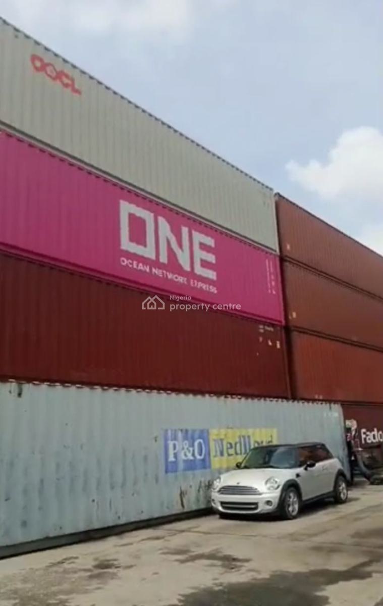 Functional Container Terminal on 1 Acre, Amuwo Odofin, Lagos, Commercial Property for Sale