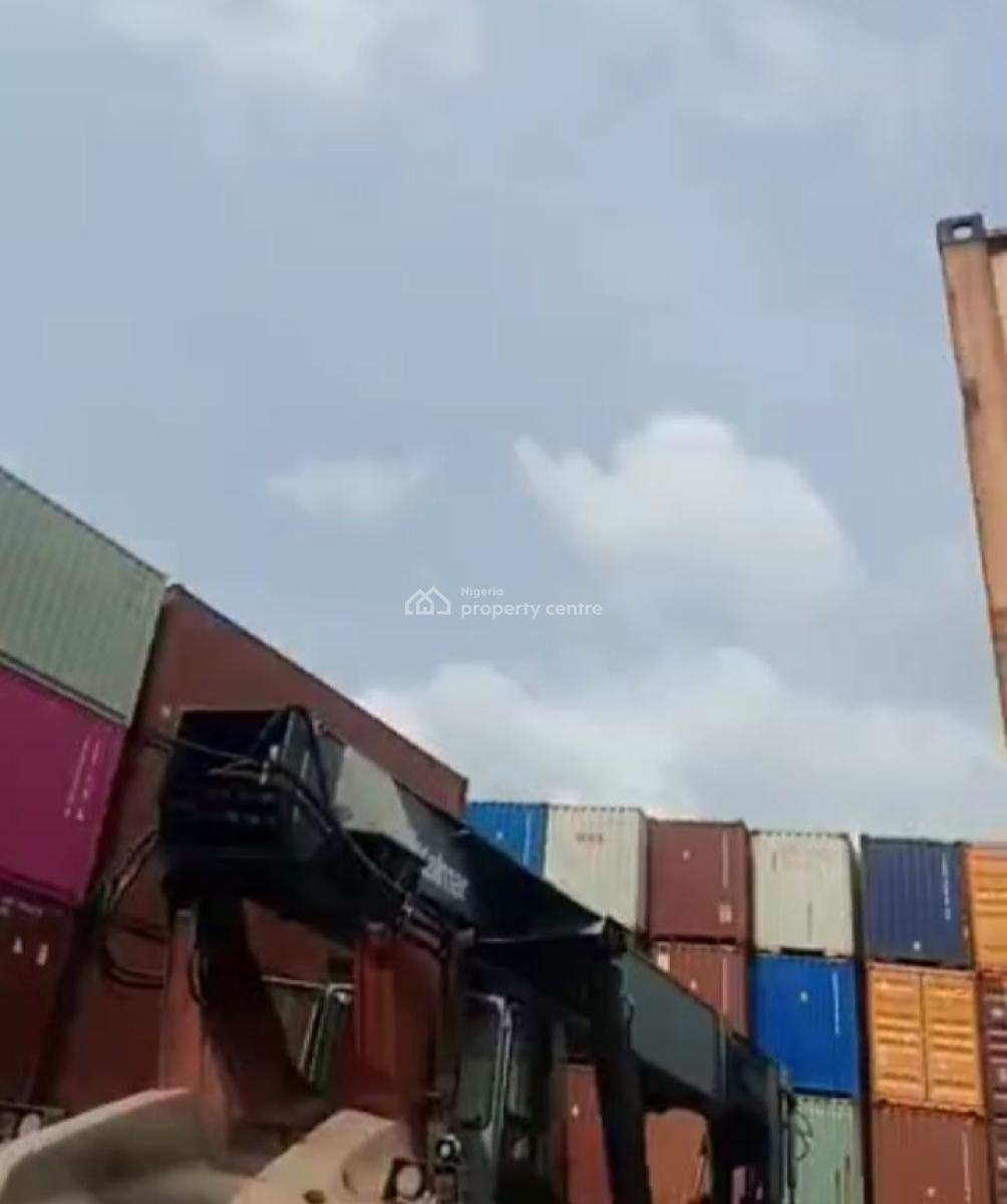 Functional Container Terminal on 1 Acre, Amuwo Odofin, Lagos, Commercial Property for Sale