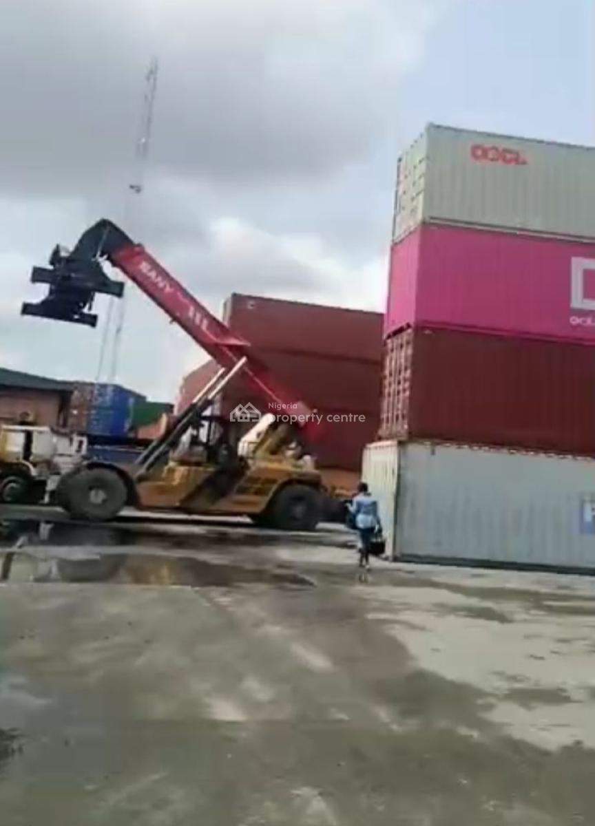 Functional Container Terminal on 1 Acre, Amuwo Odofin, Lagos, Commercial Property for Sale