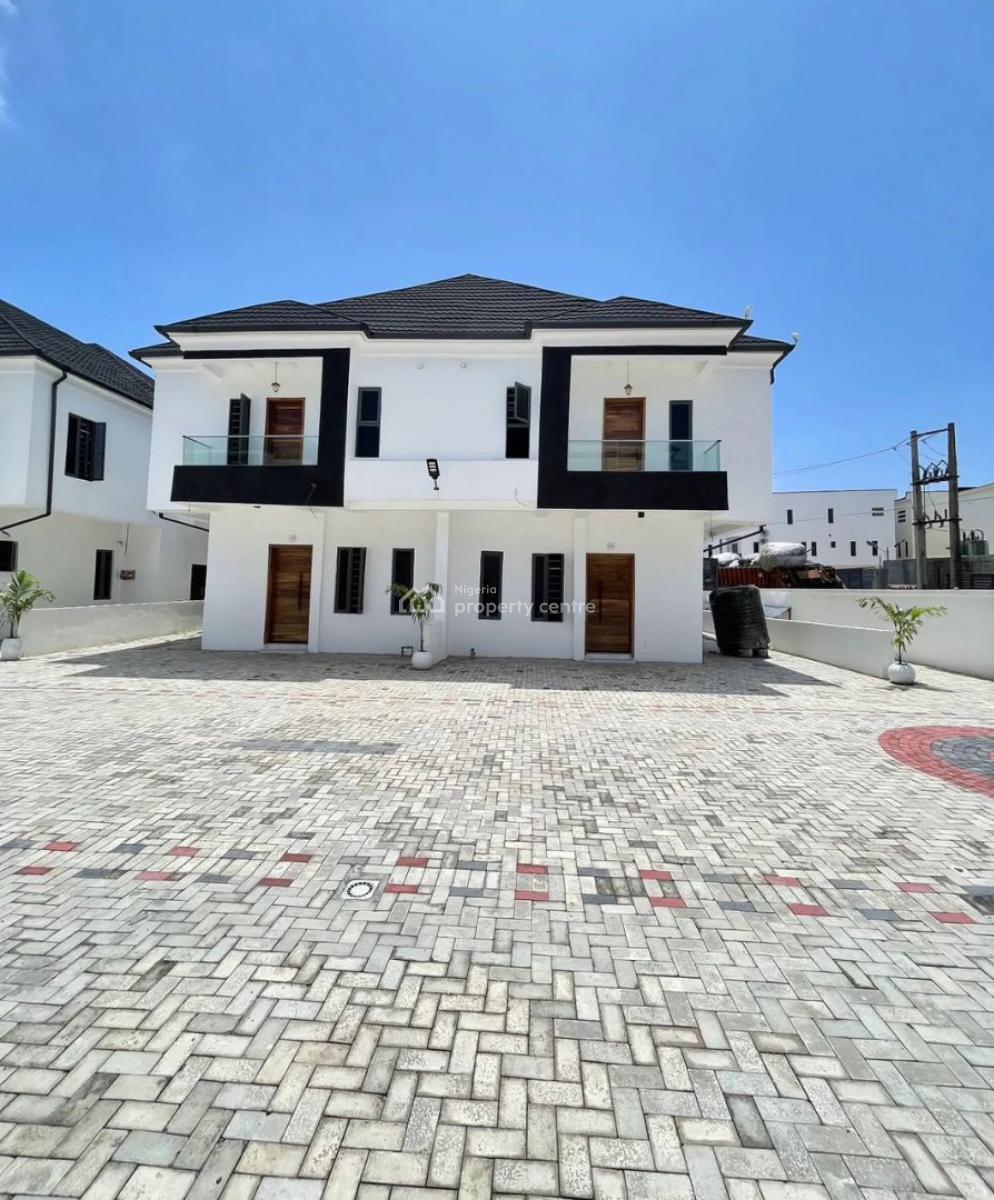 Elegant 4 Bedroom Semi-detached Duplex with Bq, Harris Drive, Vgc, Lekki, Lagos, Semi-detached Duplex for Sale