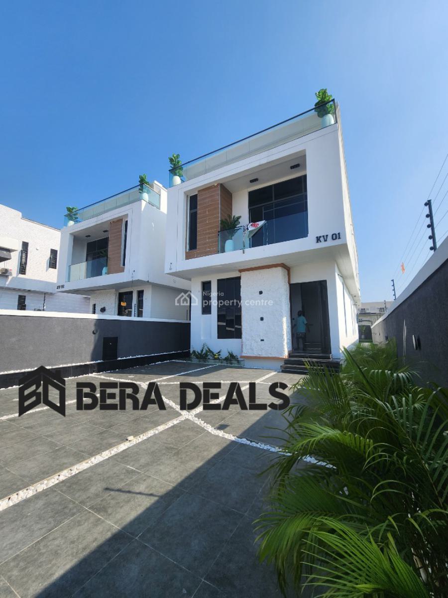 5 Bedroom Fully Detached House with Bq, Ikota, Lekki, Lagos, Detached Duplex for Sale