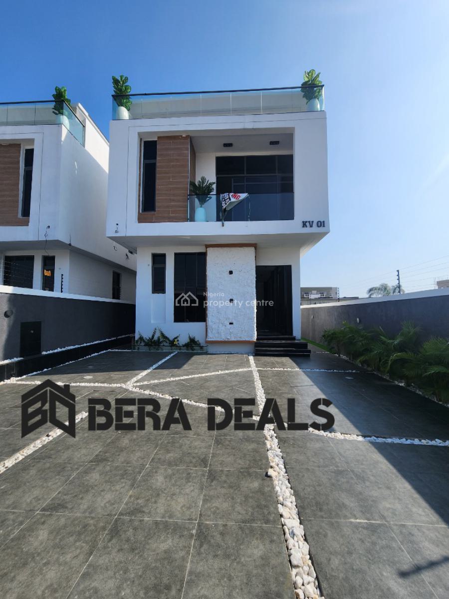 5 Bedroom Fully Detached House with Bq, Ikota, Lekki, Lagos, Detached Duplex for Sale