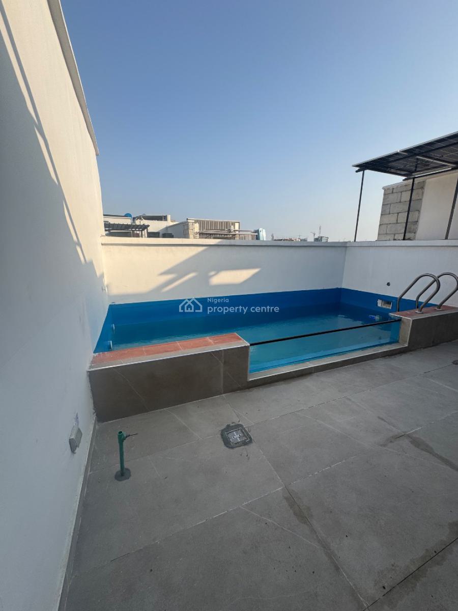 Luxury 4 Bedroom Terrace with Rooftop Pool, Private Gym and Study, Ikoyi, Lagos, Terraced Duplex for Sale