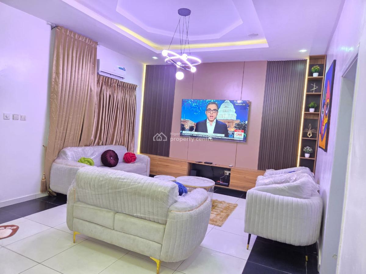 Luxury Fully Furnished 4-bedroom Terrace Duplex, Ikota, Lekki, Lagos, Terraced Duplex Short Let