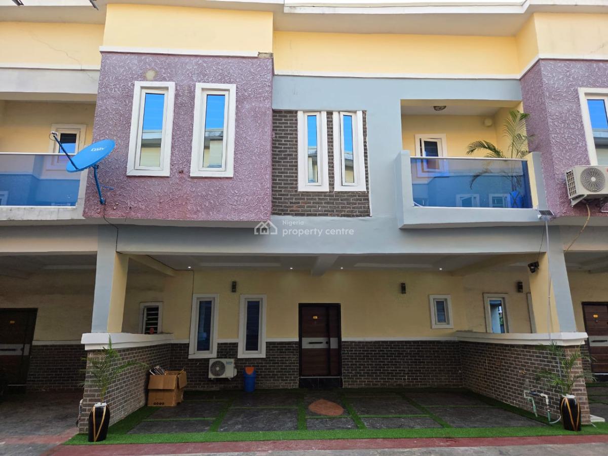 Luxury Fully Furnished 4-bedroom Terrace Duplex, Ikota, Lekki, Lagos, Terraced Duplex Short Let