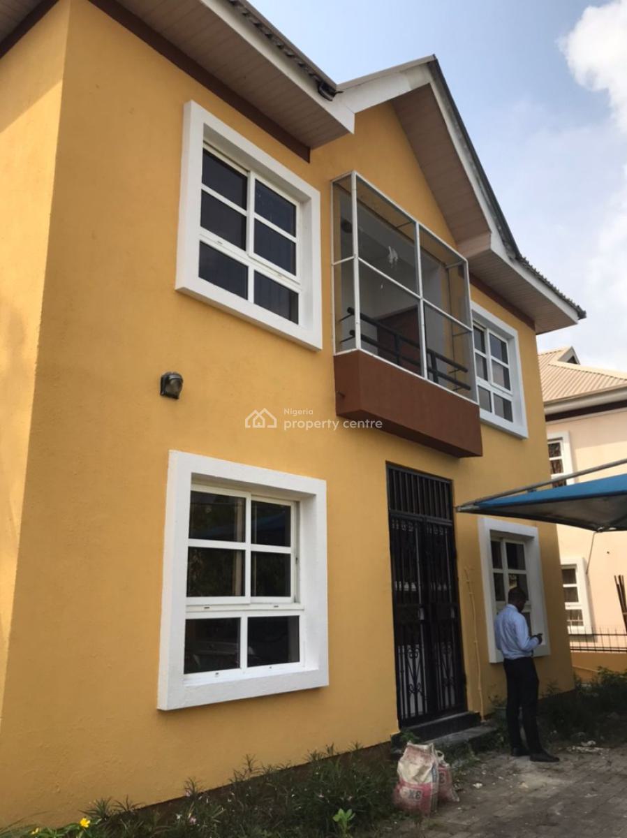 Newly Renovated 4 Bedrooms Detached House with Bq, Northern Foreshore Estate, Chevron, Lekki Phase 1, Lekki, Lagos, Detached Duplex for Rent