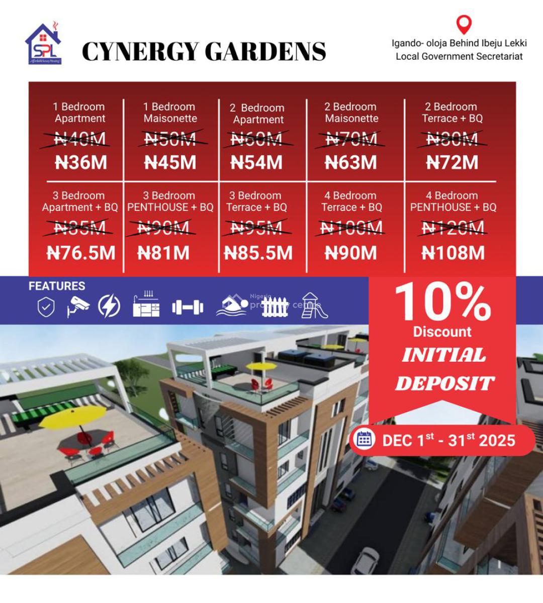 Deed of Transfer, Igando Behind Ibeju-lekki Local Government Secretariat, Ibeju Lekki, Lagos, House for Sale