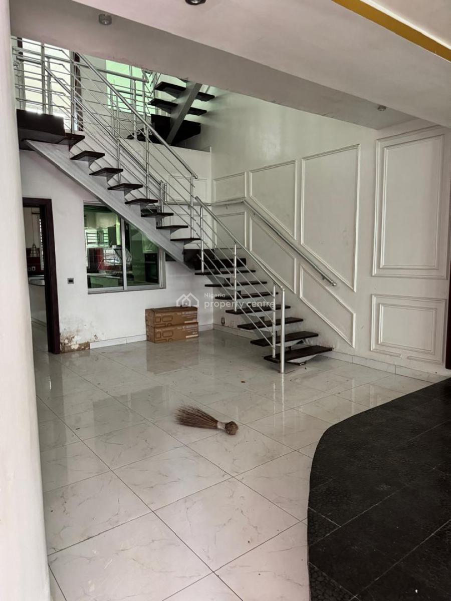 Fully Service 5 Bedroom Townhouse Detached Duplex with Bq, Richmond Estate, Ikate, Lekki, Lagos, Terraced Duplex for Rent