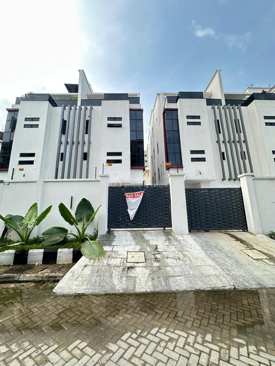 4 Bedroom All Ensuite Duplex, Bq, & Elevator, Ikoyi, Lagos, Semi-detached Duplex for Sale