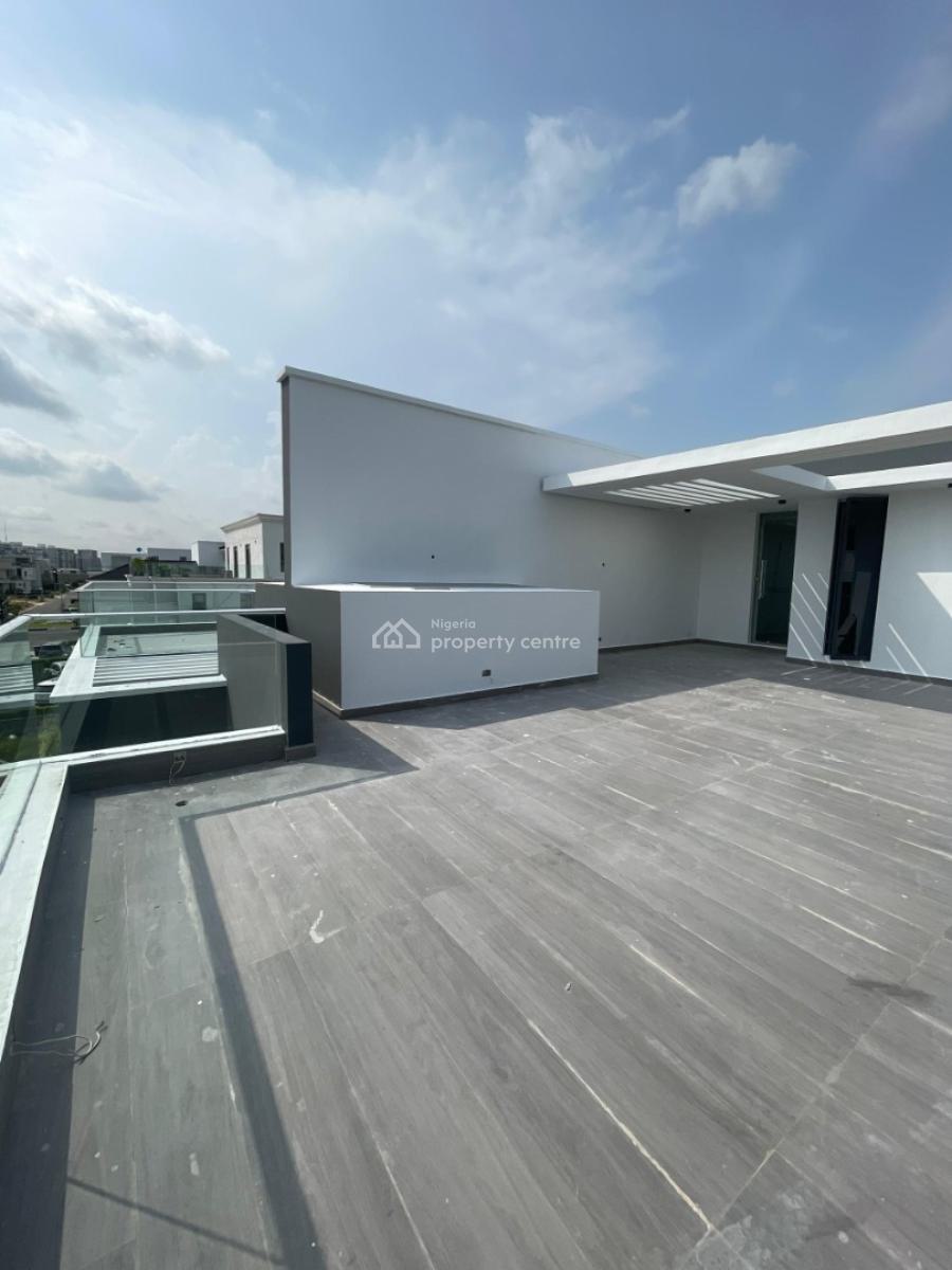 Exquisite 5 Bedroom Semi-ditached Duplex with 2 Bqs, Ikate, Lekki, Lagos, Semi-detached Duplex for Sale