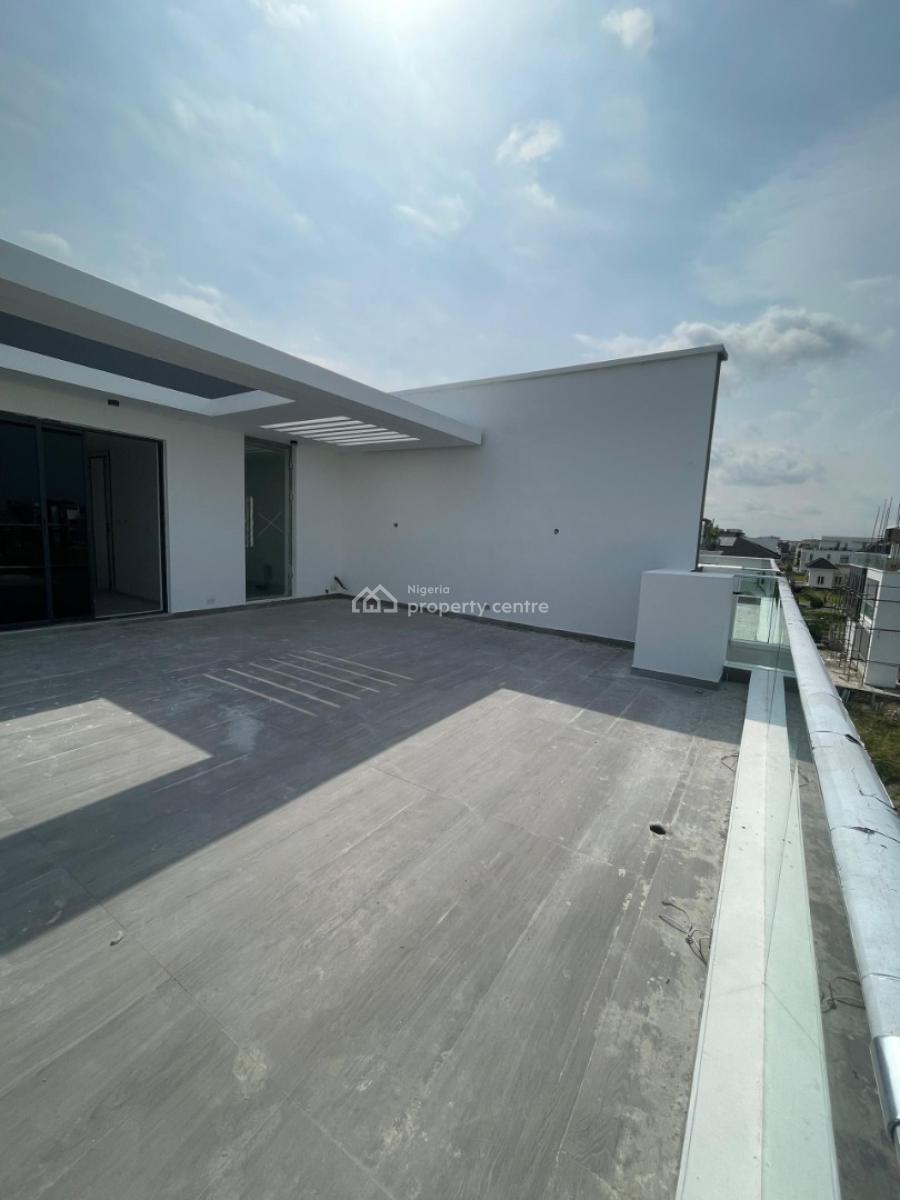 Exquisite 5 Bedroom Semi-ditached Duplex with 2 Bqs, Ikate, Lekki, Lagos, Semi-detached Duplex for Sale