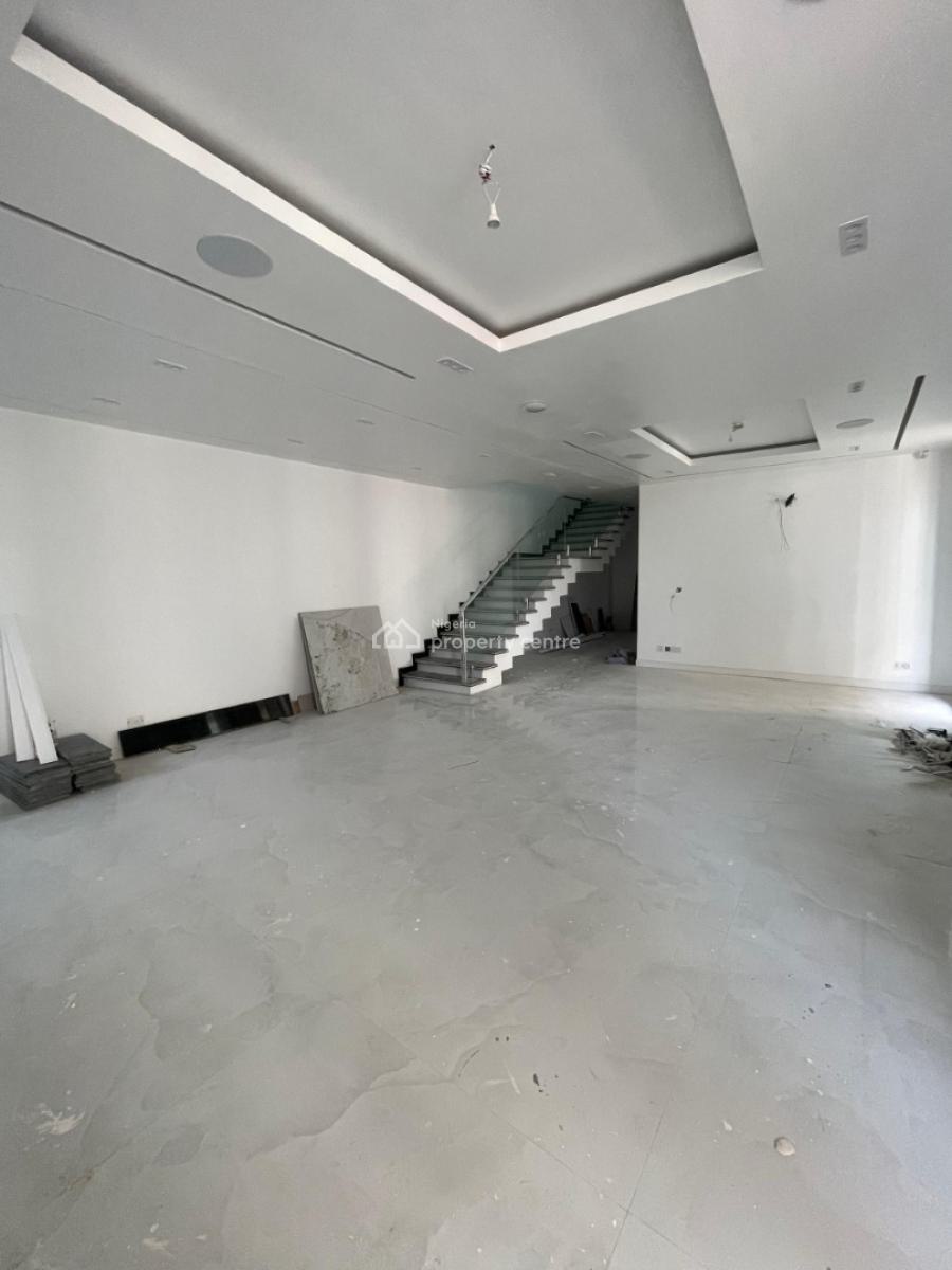 Exquisite 5 Bedroom Semi-ditached Duplex with 2 Bqs, Ikate, Lekki, Lagos, Semi-detached Duplex for Sale