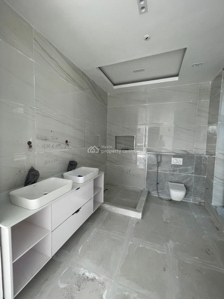 Exquisite 5 Bedroom Semi-ditached Duplex with 2 Bqs, Ikate, Lekki, Lagos, Semi-detached Duplex for Sale