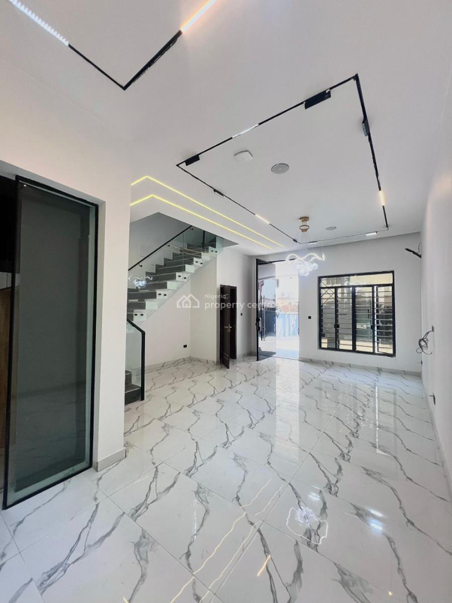 4 Bedroom Terraced Duplex with a Room Boys Quarter, Osapa London, Osapa, Lekki, Lagos, Terraced Duplex for Sale