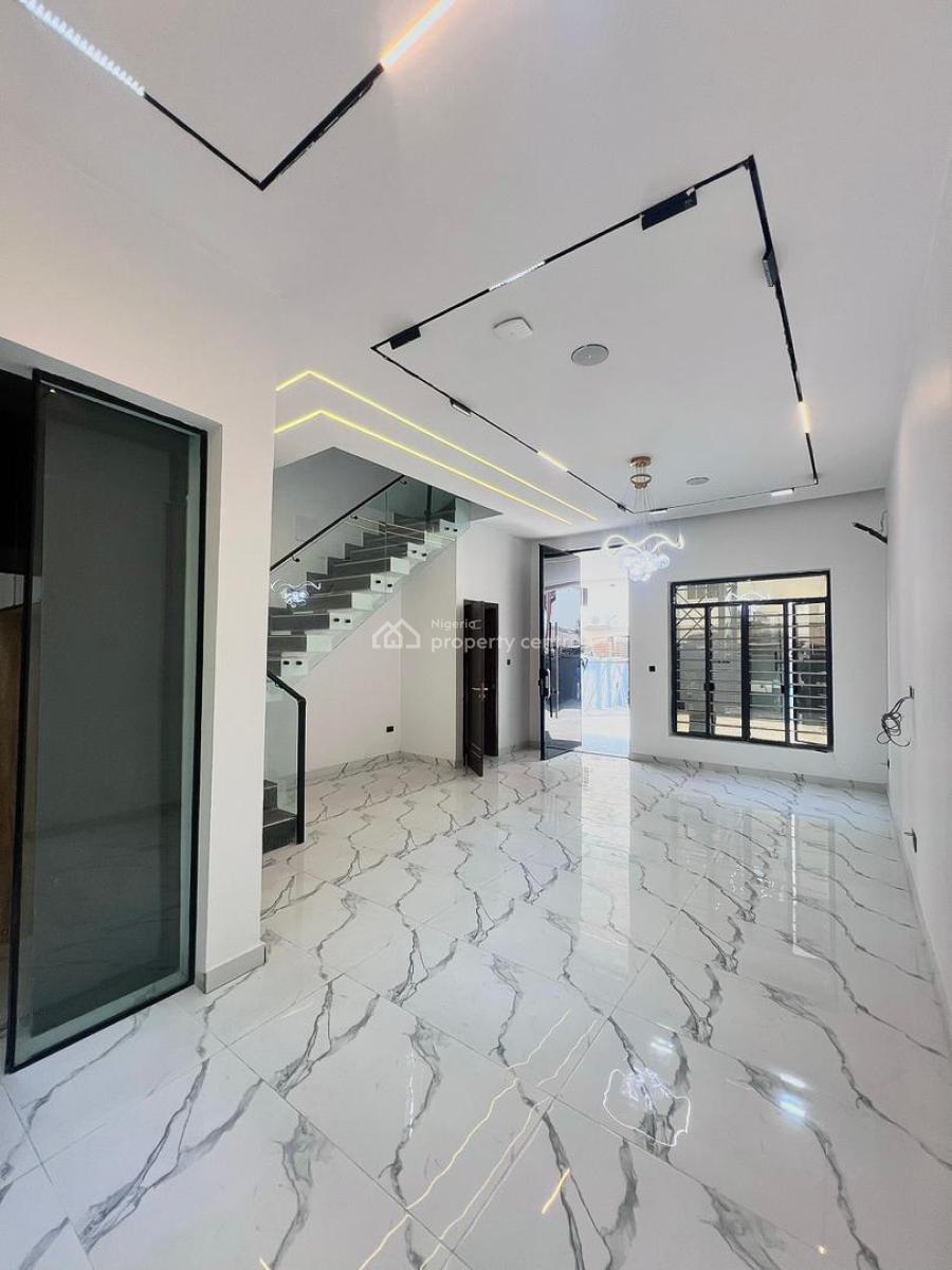 4 Bedroom Terraced Duplex with a Room Boys Quarter, Osapa London, Osapa, Lekki, Lagos, Terraced Duplex for Sale