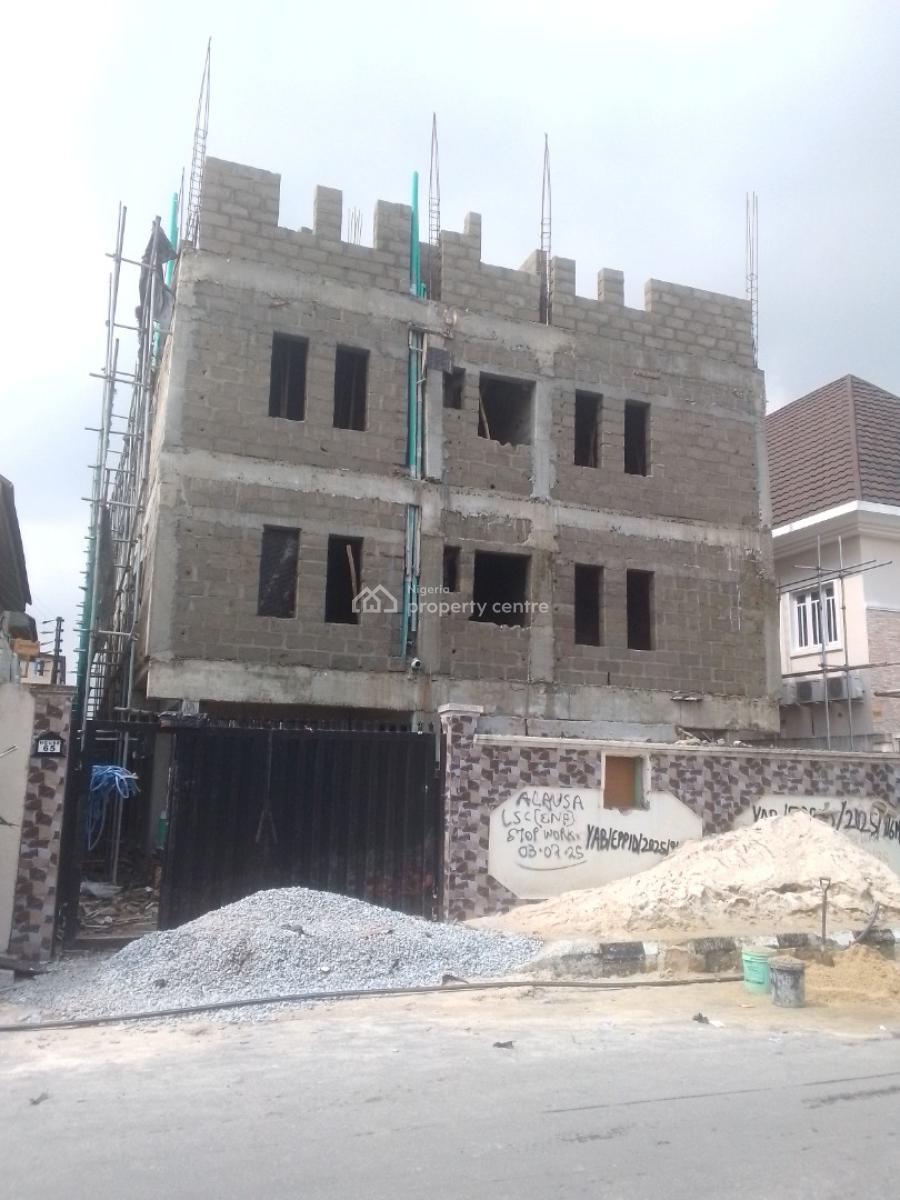 Newly Built Miniflats with Car Park, Olonode Street, Alagomeji, Yaba, Lagos, Mini Flat (room and Parlour) for Sale