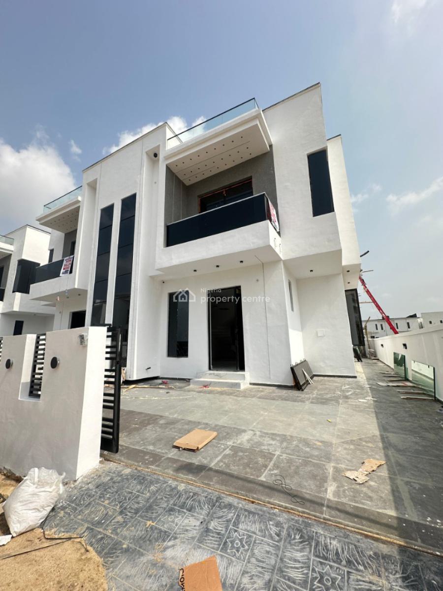 Well-built Luxury Spacious 4 Bedroom Semi-detached Duplex with Bq, Ajah, Lagos, Semi-detached Duplex for Sale
