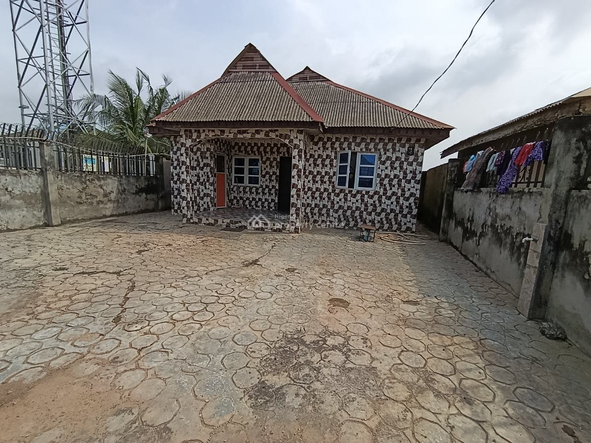 Decent 3 Bedroom Bungalow with a Bq, Lafenwa, Ado-odo/ota, Ogun, Detached Bungalow for Sale