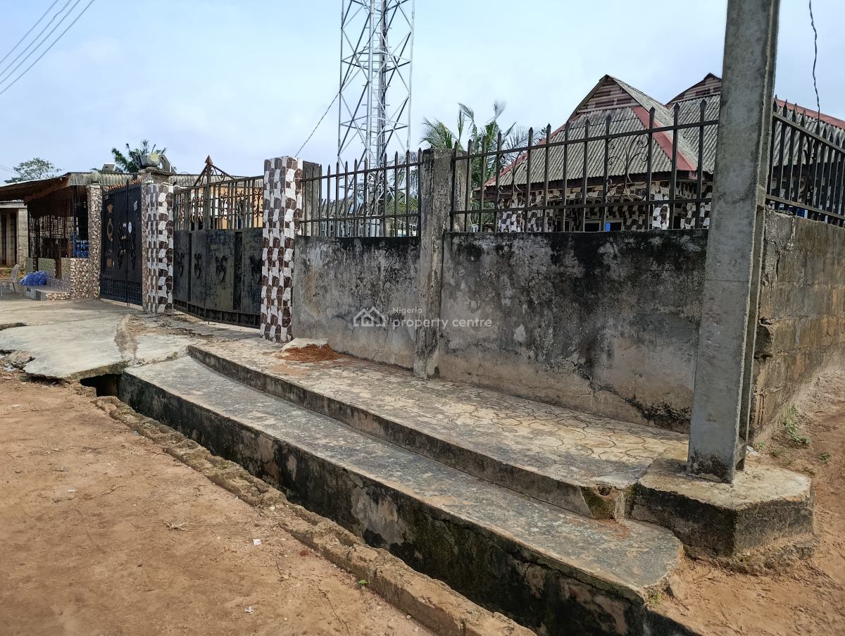 Decent 3 Bedroom Bungalow with a Bq, Lafenwa, Ado-odo/ota, Ogun, Detached Bungalow for Sale