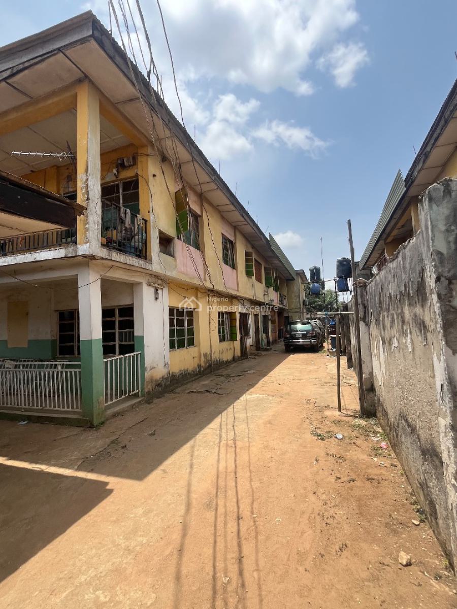 Block of 4 Flats with Out-house of 2 Flats, Olayinka Omiyale Road, Ejigbo, Lagos, Block of Flats for Sale