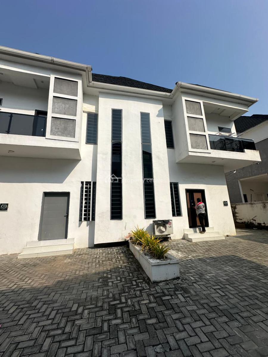 4 Bedroom Semi-detached Duplex, Orchid, Lekki, Lagos, House for Rent