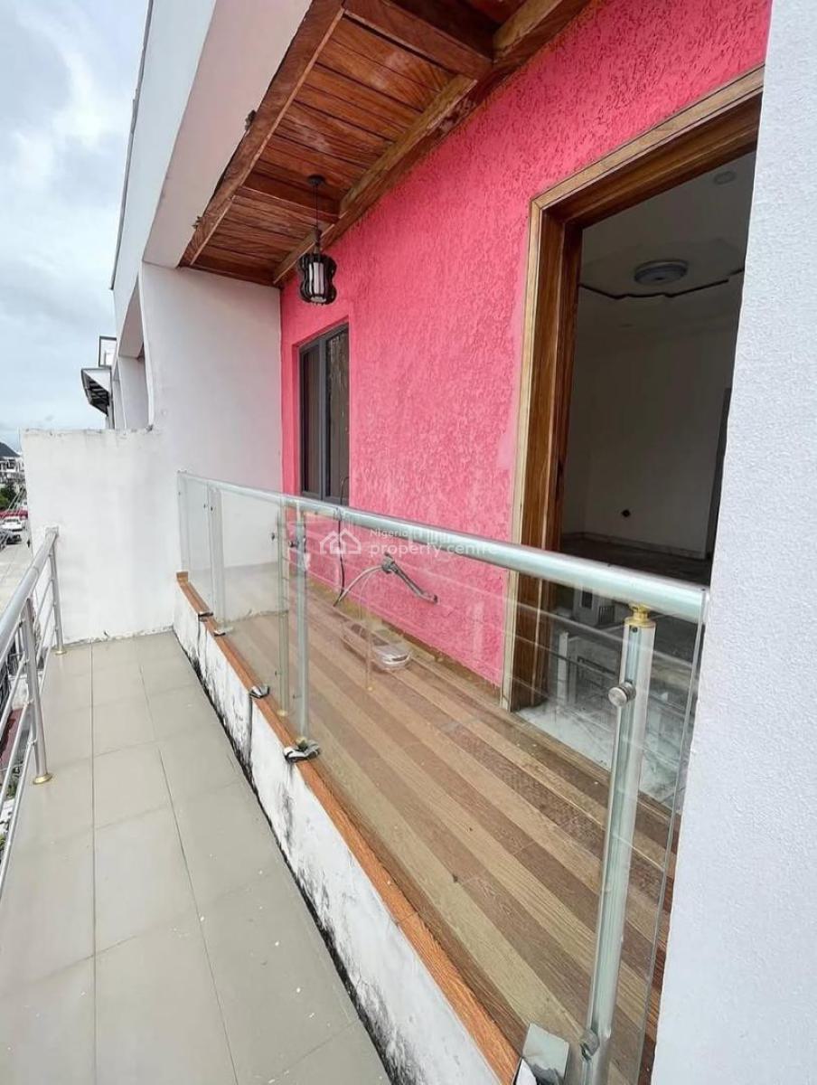Spacious Built 4 Bedroom Self Compound Terrace Duplex  on 2 Floors, Idado, Lekki, Lagos, Terraced Duplex for Sale