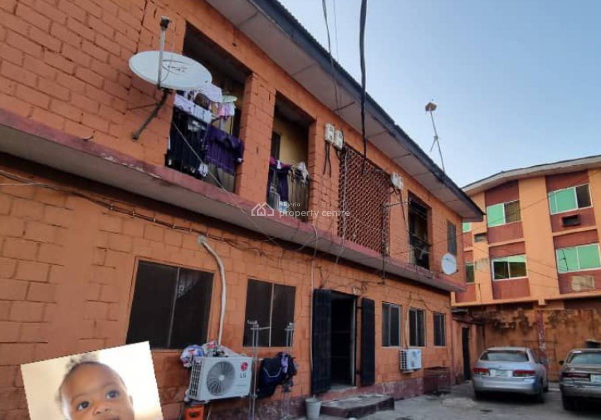 Block of Four (4) Flats on a Plot of Land, Medina, Gbagada, Lagos, Block of Flats for Sale