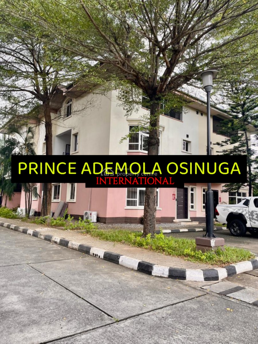 4 Bedroom Semi Detached Terrace Styled House+bq+ Green Area+pool Etc, Banana Island Estate, Banana Island, Ikoyi, Lagos, Terraced Duplex for Rent