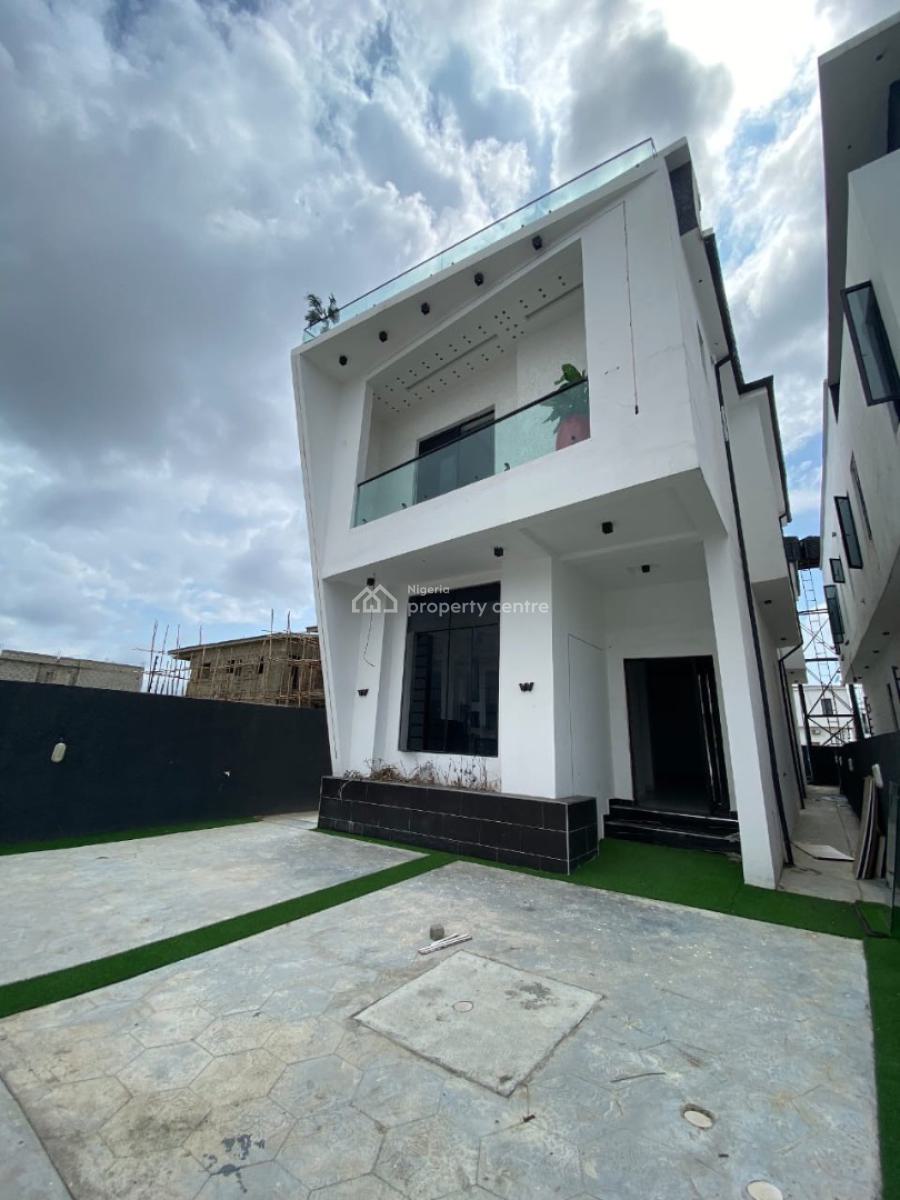 Newly Built 5 Bedroom Fully Detached Duplex, Palm City Estate, Ado, Ajah, Lagos, Detached Duplex for Rent