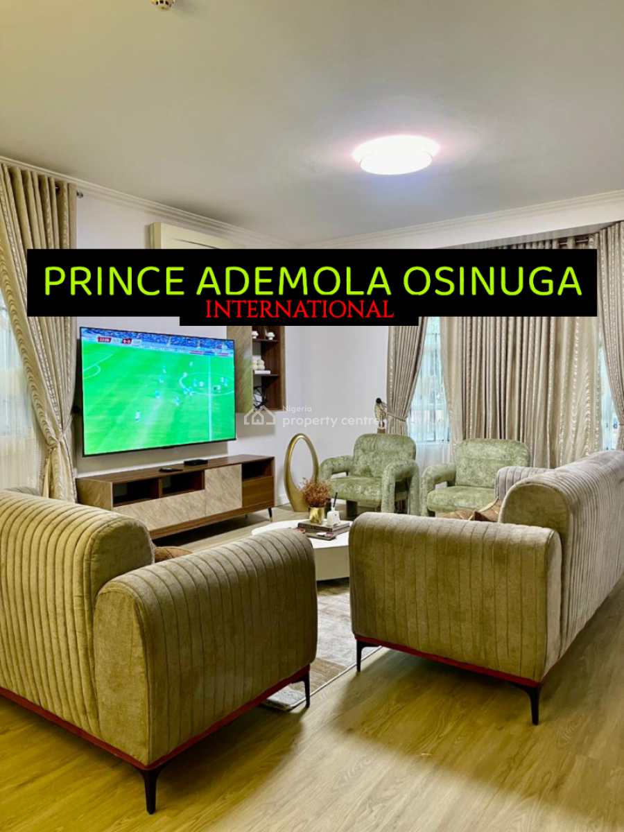 Furnished 4 Bedroom Semi Detached Terrace Styled House +pool+gym, Banana Island Estate, Banana Island, Ikoyi, Lagos, Terraced Duplex Short Let