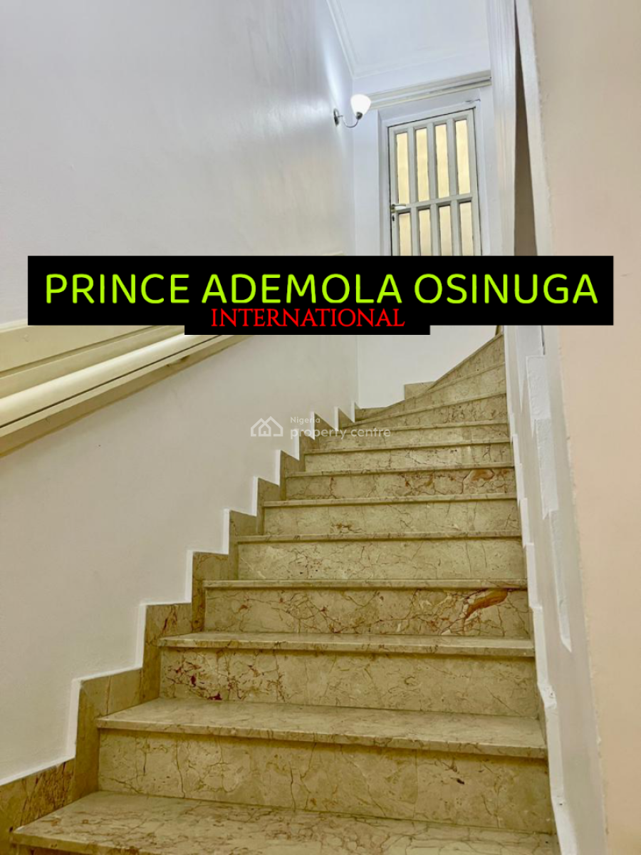 Furnished 4 Bedroom Semi Detached Terrace Styled House +pool+gym, Banana Island Estate, Banana Island, Ikoyi, Lagos, Terraced Duplex Short Let