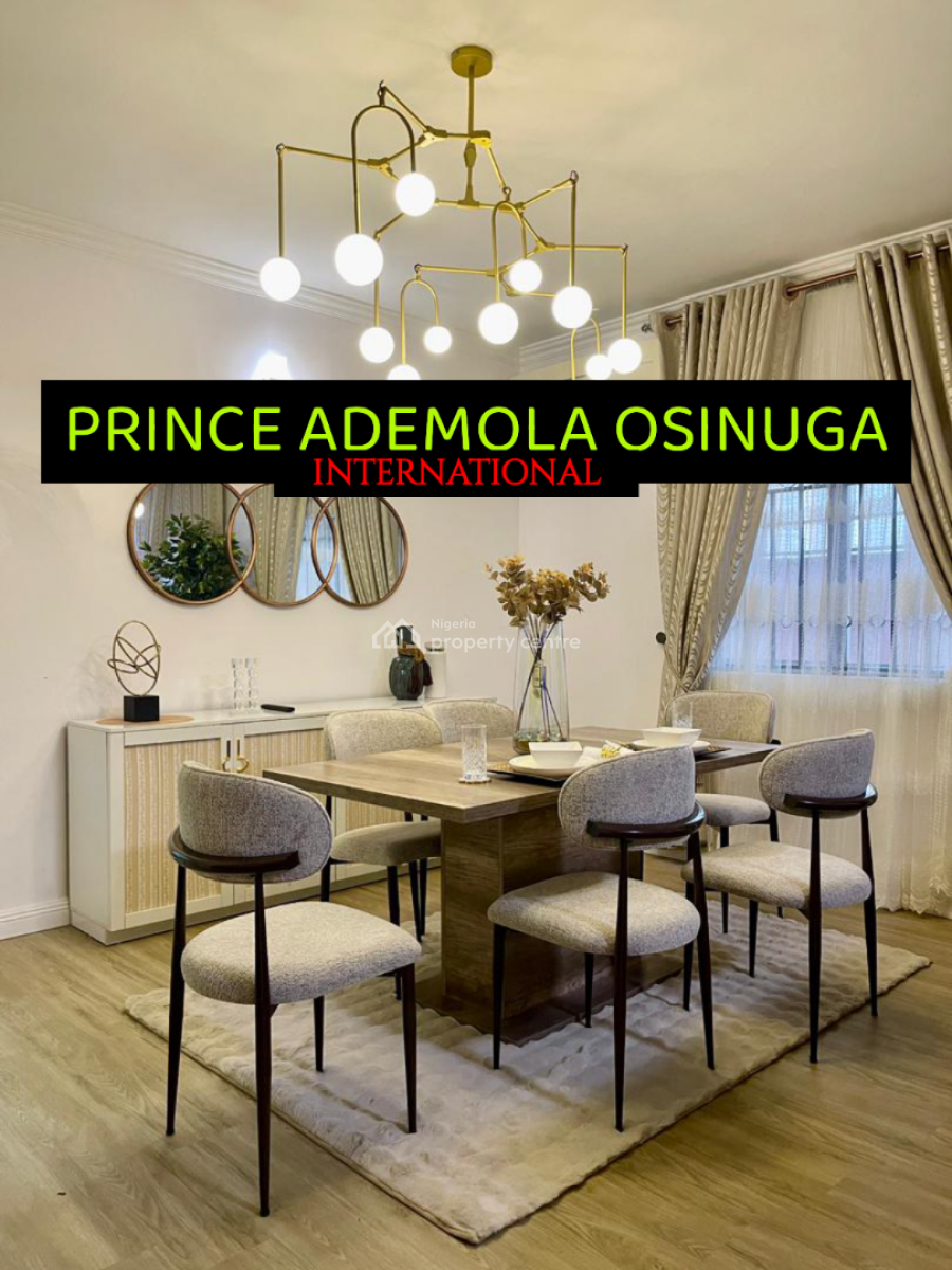 Furnished 4 Bedroom Semi Detached Terrace Styled House +pool+gym, Banana Island Estate, Banana Island, Ikoyi, Lagos, Terraced Duplex Short Let