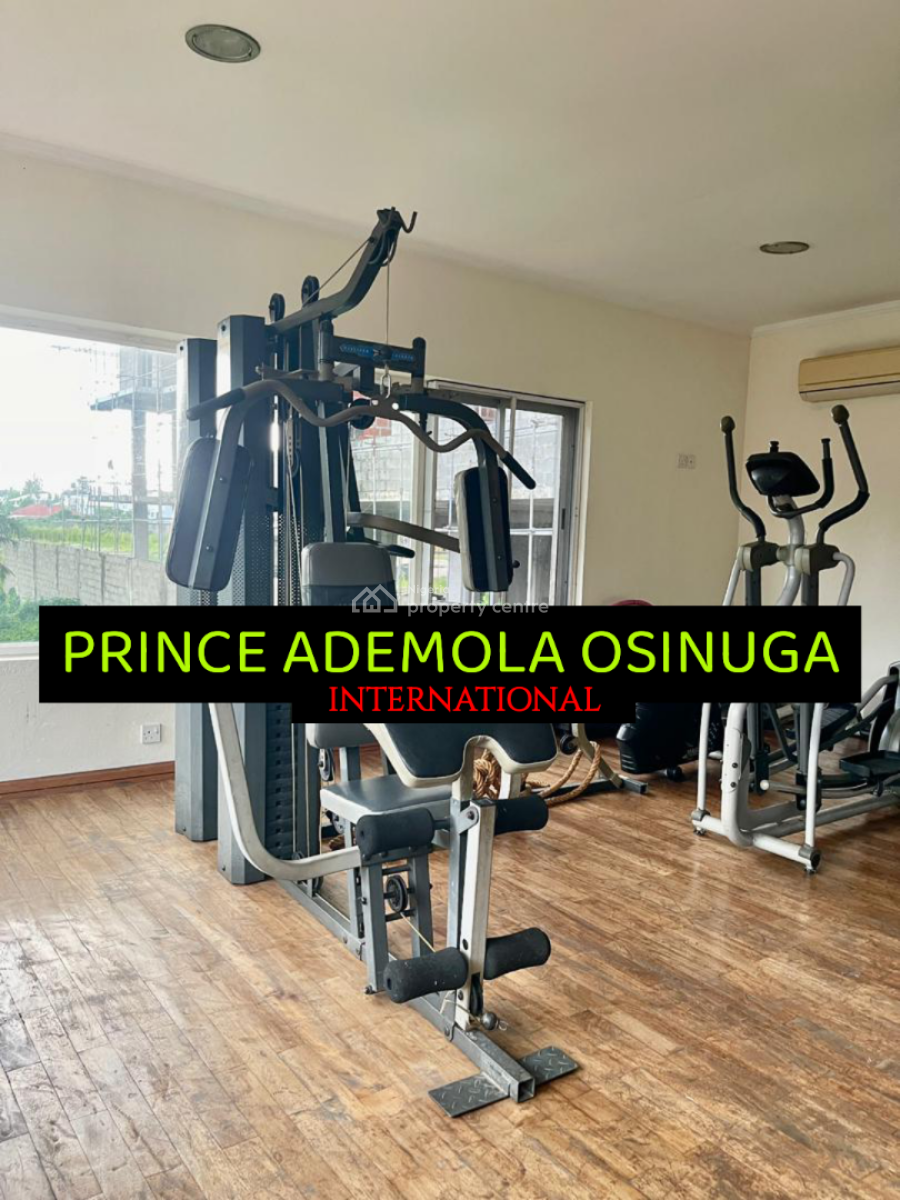 Furnished 4 Bedroom Semi Detached Terrace Styled House +pool+gym, Banana Island Estate, Banana Island, Ikoyi, Lagos, Terraced Duplex Short Let