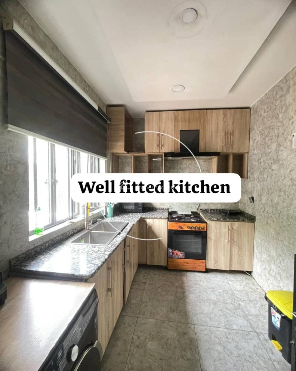 Fully Furnished & Serviced 2 Bedroom Terrace Duplex, Salem Ikate Lekki, Ikate, Lekki, Lagos, Terraced Duplex for Rent
