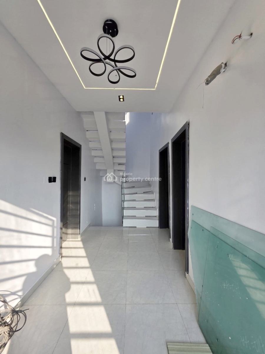 Stunning 4  Bedroom Semi-detached Triplex with a Bq and Swimming Pool, Orchid Road Lekki Lagos, Lekki, Lagos, Semi-detached Duplex for Sale