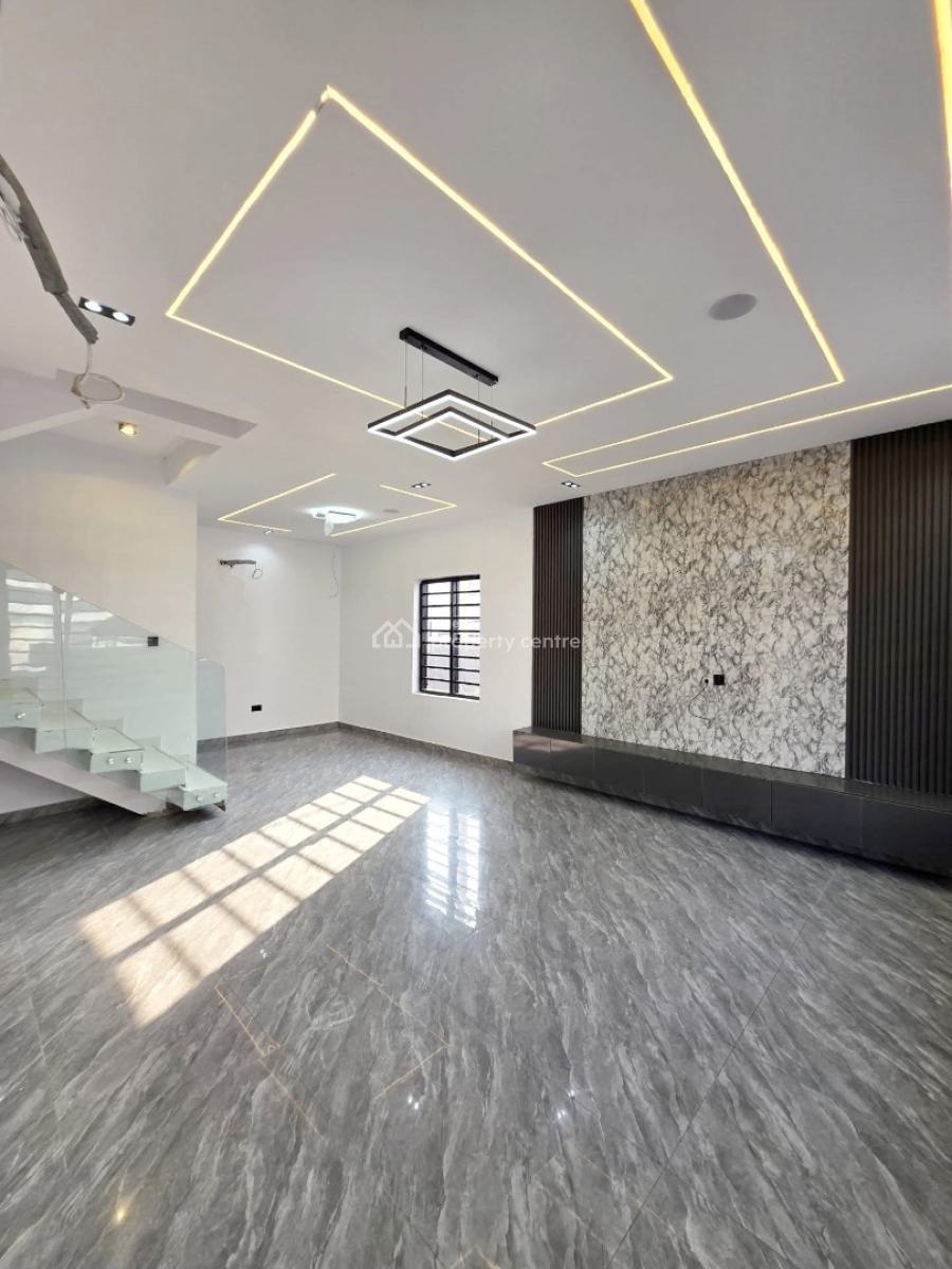 Stunning 4  Bedroom Semi-detached Triplex with a Bq and Swimming Pool, Orchid Road Lekki Lagos, Lekki, Lagos, Semi-detached Duplex for Sale
