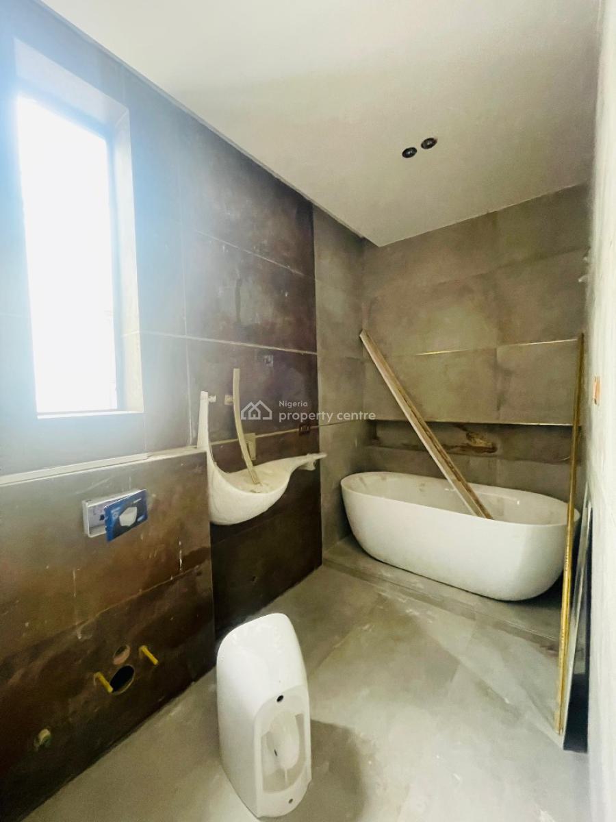 Luxuriously Built 5 Bedroom Semi Detached Duplex Plus Bq & Swimming Pool, Lekki, Lagos, House for Sale