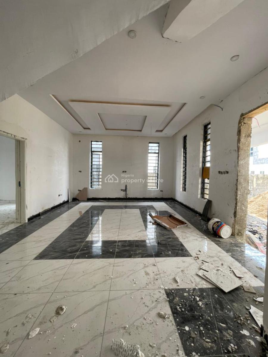 Well Built 4 Bedroom Terraced Duplex with Bq in a Well Secured Estate, Vgc, Lekki, Lagos, Terraced Duplex for Sale