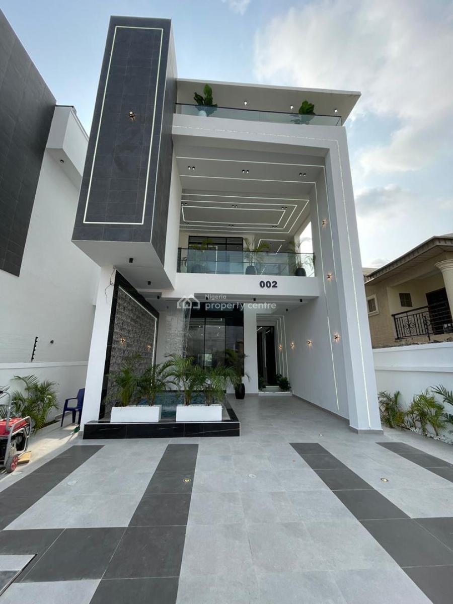 Executive 5 Bedroom Detached Duplex with Swimming Pool, Bq ,gym, Ikota, Lekki, Lagos, Detached Duplex for Sale