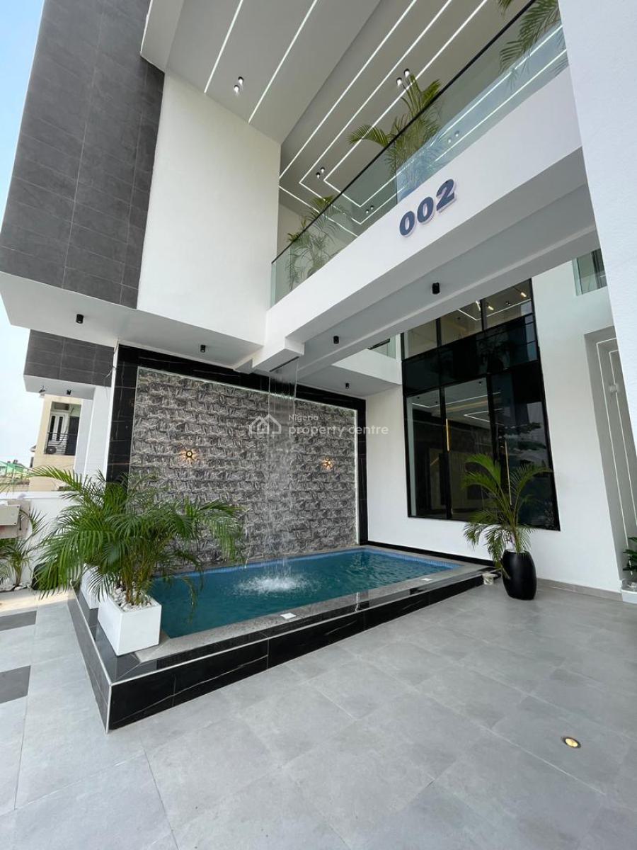 Executive 5 Bedroom Detached Duplex with Swimming Pool, Bq ,gym, Ikota, Lekki, Lagos, Detached Duplex for Sale