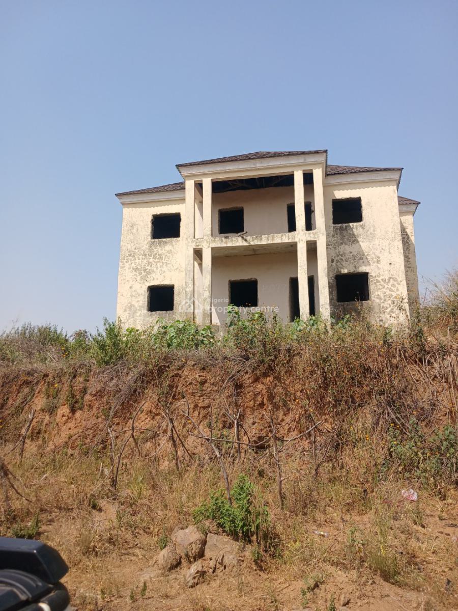 Uncompleted Building 4 Bedroom Fully Detached Duplex, Naf Valley Estate, Diplomatic Zone, Asokoro District, Abuja, Detached Duplex for Sale