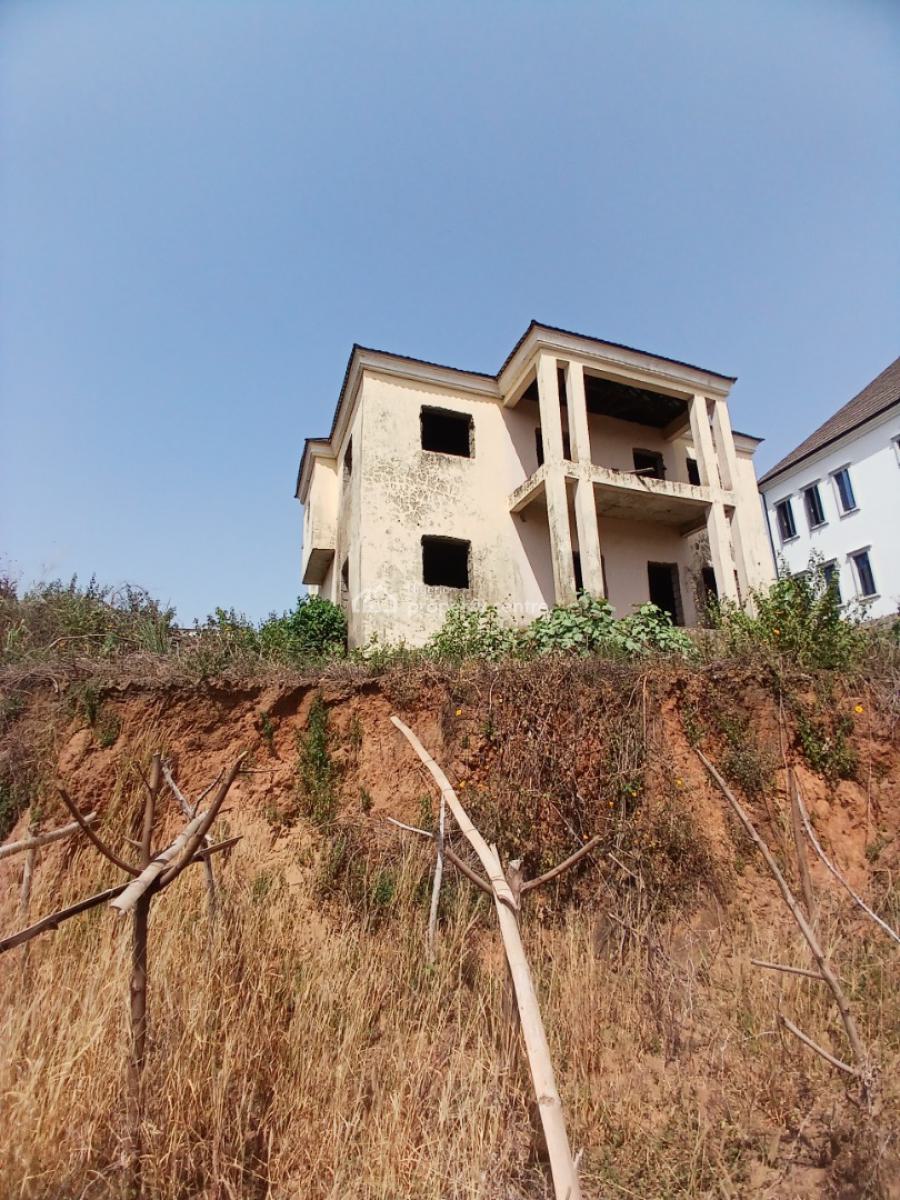 Uncompleted Building 4 Bedroom Fully Detached Duplex, Naf Valley Estate, Diplomatic Zone, Asokoro District, Abuja, Detached Duplex for Sale