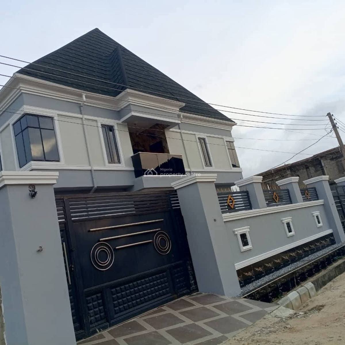 Newly Built 5 Bedroom Detached Duplex+ Block of Flats at The Back, Nasco Estate, Satellite Town, Ojo, Lagos, Detached Duplex for Sale