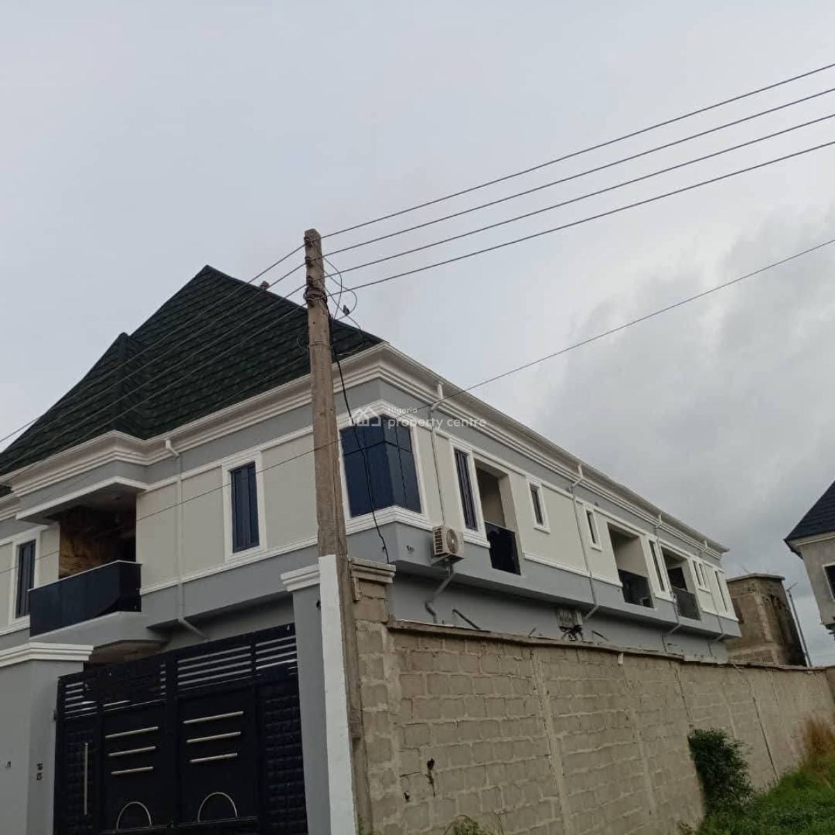 Newly Built 5 Bedroom Detached Duplex+ Block of Flats at The Back, Nasco Estate, Satellite Town, Ojo, Lagos, Detached Duplex for Sale
