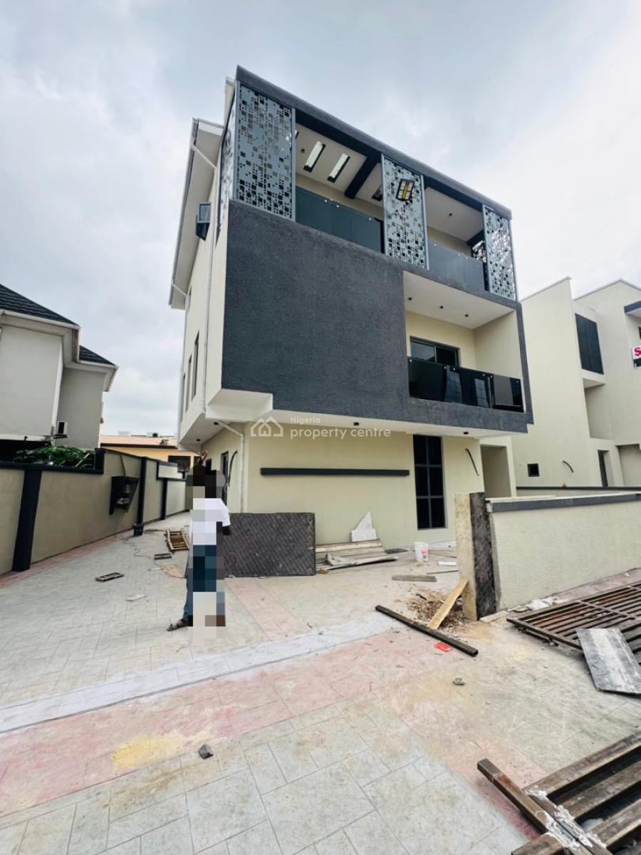 Newly Built 5 Bedroom Fully Detached  Duplex with Bq and Swimming Pool, Maryland, Lagos, Detached Duplex for Sale