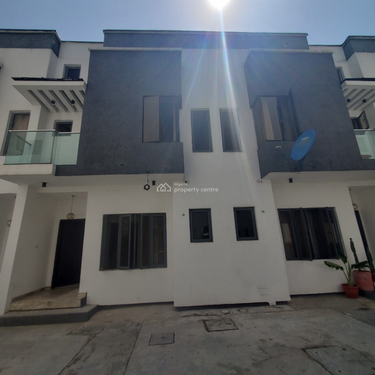 Astonishing 4 Bedroom Terrace Duplex Within a Secured Estate, Ikate, Lekki, Lagos, House for Rent