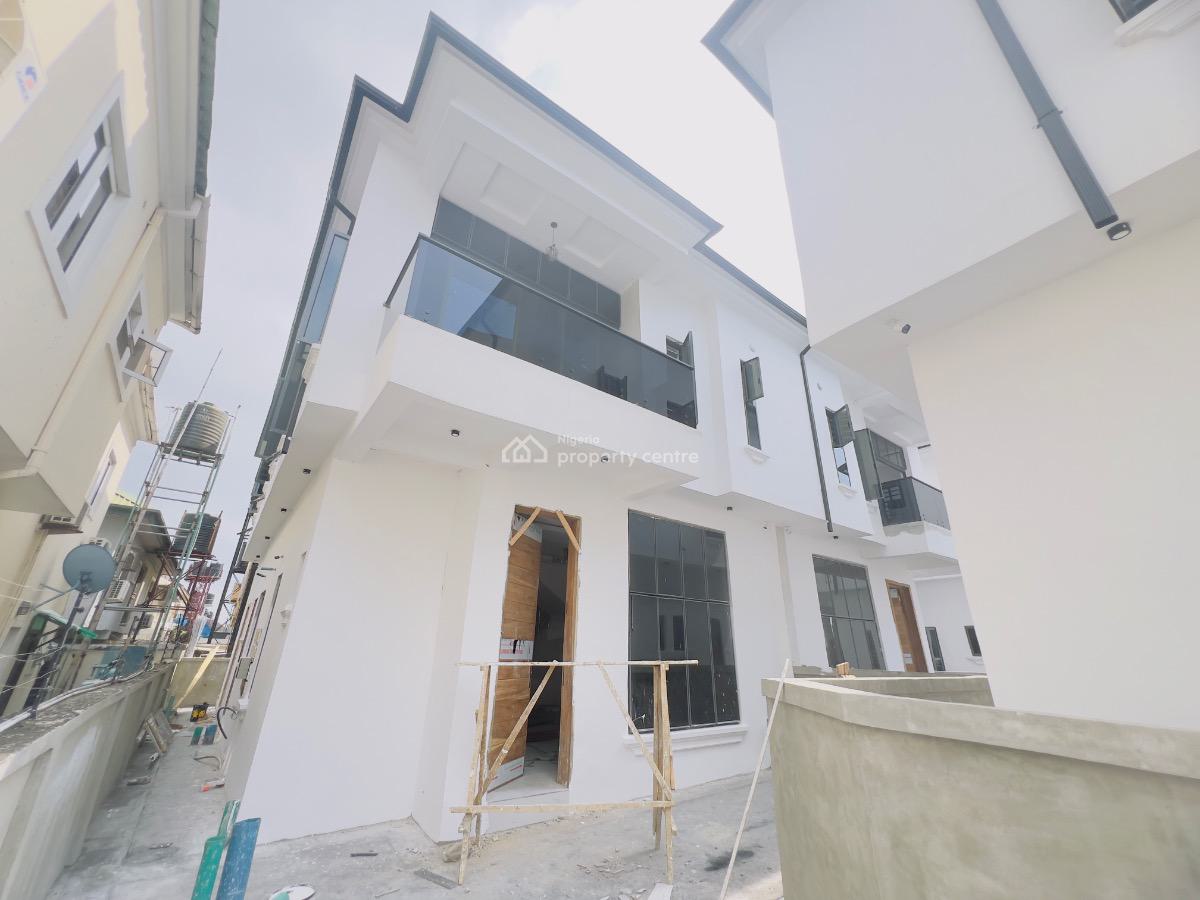 4 Bedroom Semi Detached Duplex with Bq, Osapa, Lekki, Lagos, Semi-detached Duplex for Sale