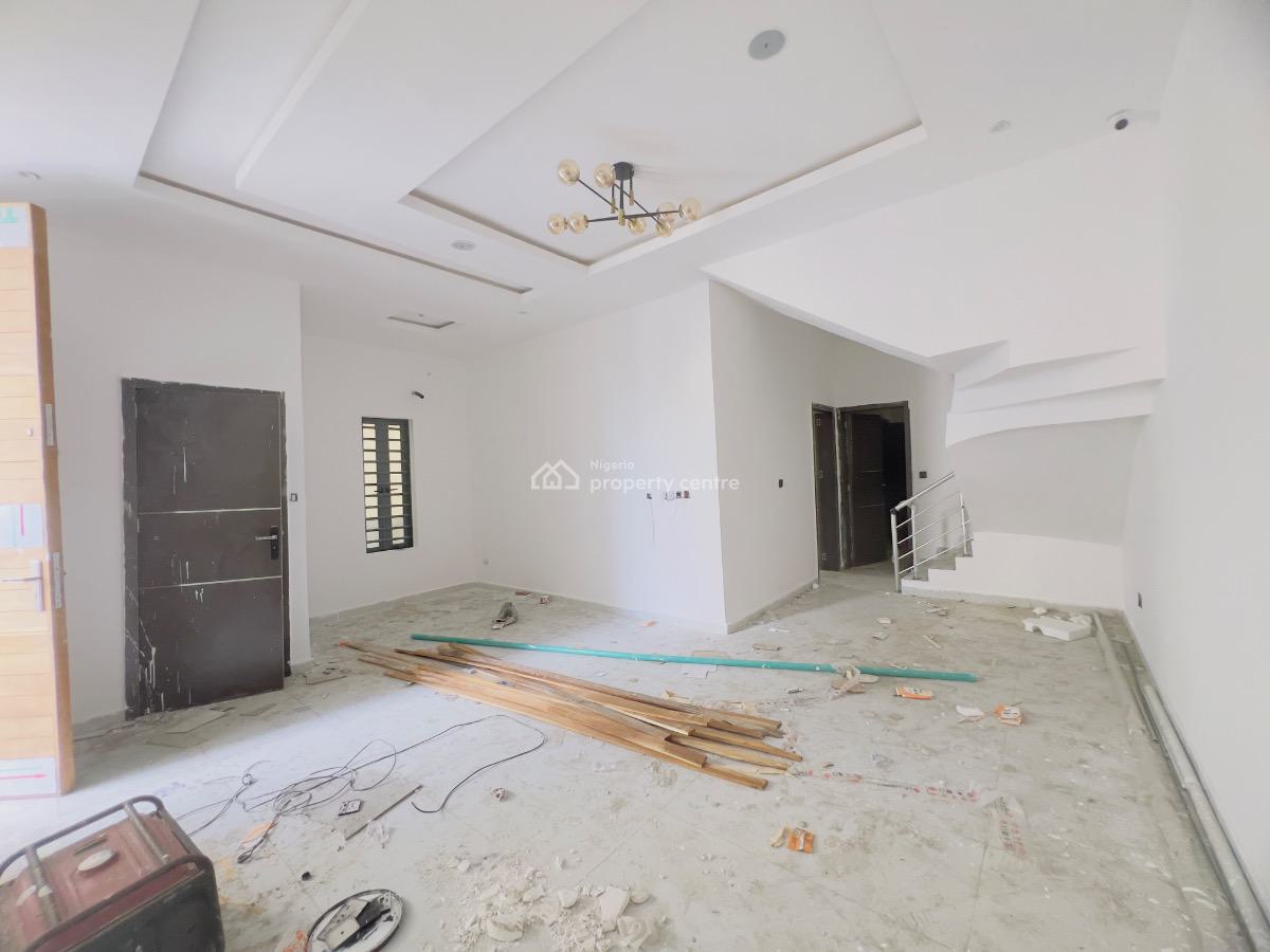 4 Bedroom Semi Detached Duplex with Bq, Osapa, Lekki, Lagos, Semi-detached Duplex for Sale